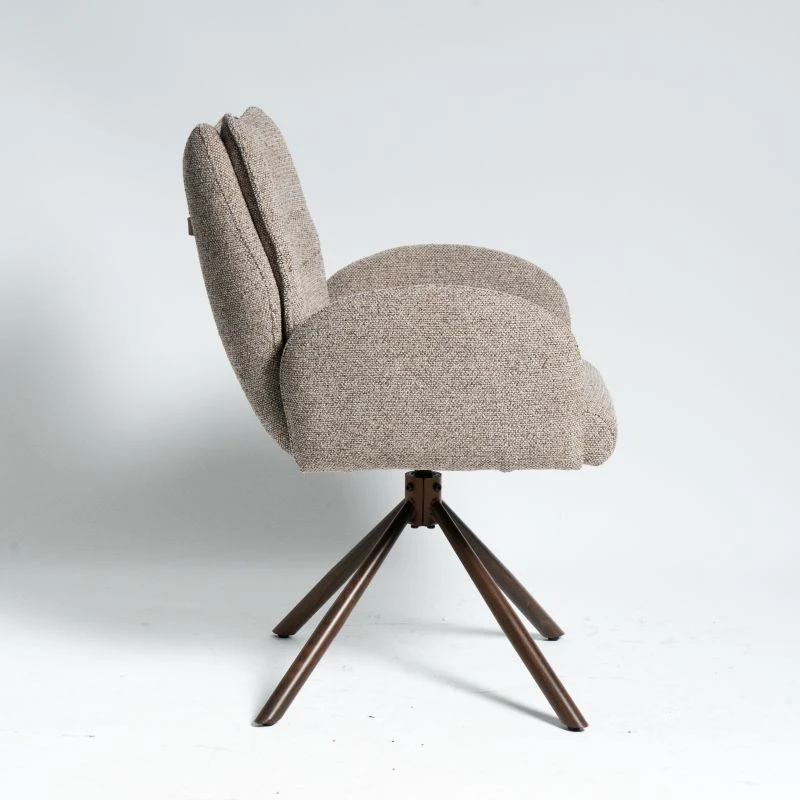 Upholstered with stitching and handle hot transfer Desk Chair factory