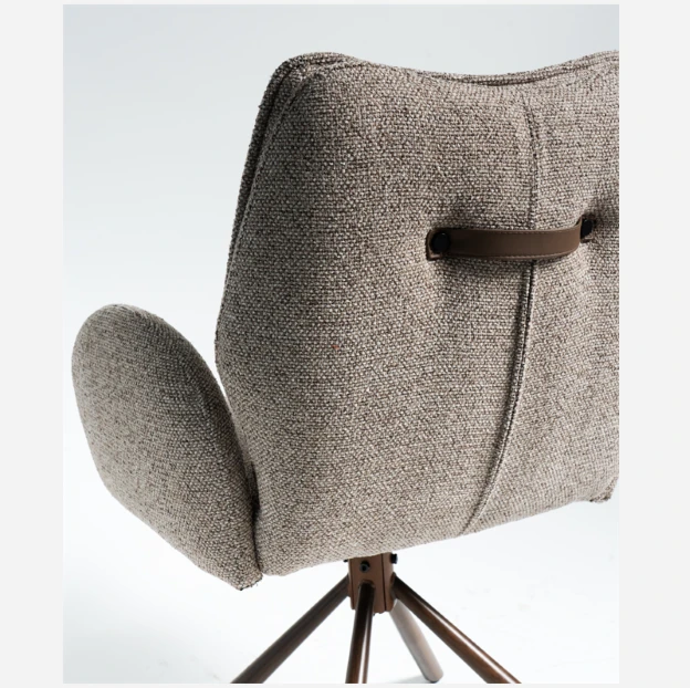 Upholstered with stitching and handle hot transfer Desk Chair high quality